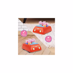 Peppa Pig's Clever Car Interactive Pre-School Toy with Lights and Sounds | Motorised Vehicle with Collision Avoidance Sensors | for Girls and Boys