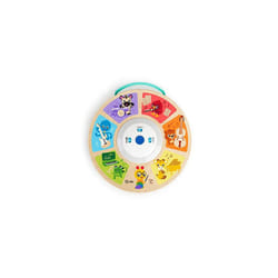 Baby Einstein, Hape, Cal's Smart Sounds Symphony Magic Touch Wooden Electronic Activity Toy 3 Languages (English, French & Spanish), 3 Modes, Ages 6