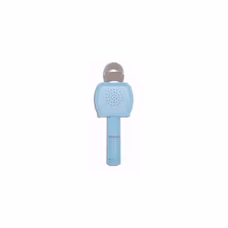 MIC240FZ Disney Frozen 2 Elsa Anna Olaf Bluetooth Microphone with Voice Changer Function, Phone Holder Included, Built-in Speaker, Blue