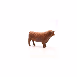 13919 Highland Bull Farm World Toy Figurine for children aged 3-8 Years