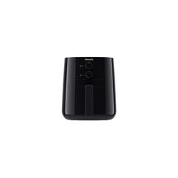 Essential Air Fryer - 4.1 L, 1400 W, Rapid Air Technology, NutriU Recipe App, 60 minutes timer, Adjustable temperature, Deep Fryer Without Oil, Black