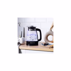 26080 Hourglass Cordless Electric Glass Kettle - Artisan Inspired Design, 1.7 Litre, 3000 Watt