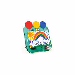Paint-Sation: Table Top Easel | No-Spill Painting Kit | Ideal for Kids Aged 3+