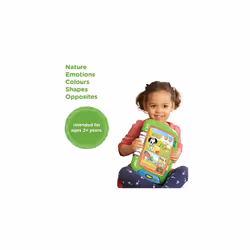 2-in-1 Touch & Learn Tablet, Kids Two-Sided Tablet, Electronic Toy with Stories and Activities, Educational Play for Children Aged 2 Years