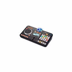 Kidi DJ Mix (Black), Toy DJ Mixer for Kids with 15 Tracks and 4 Music Styles, Kids Music Toy with Lights and Effects, Educational Toy for Girls and