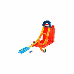 Track Builder Unlimited Fuel Can Stunt Box, Track Building Pack for Stunting & Racing, Toy Car & Track Storage, Connects to O ...