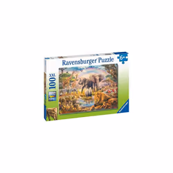 African Safari 100 Piece Jigsaw Puzzle for Kids Age 6 Years Up