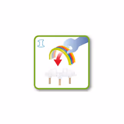 My First Railway Interactive Light Up Rainbow Train Set - Toddler Toys for Kids 18 Months Up - Compatible With Most BRIO Railway Sets & Accessories
