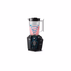 Blender 3000 Series, ProBlend System, 1.9L Maximum Capacity, 1L Effective Capacity, 450W, 1 Speed Setting + Pulse, Plastic Jar, Black, (HR2041/01)