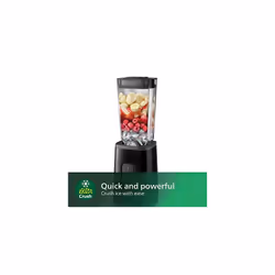 Mini Blender and Smoothie Maker - 350W, 1L Jug, Recipe App, 2 Speeds, Ice Crush (HR2602/91)