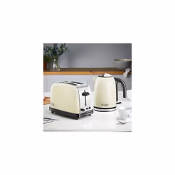 20415 Stainless Steel Electric Kettle, 1.7 Litre, Cream