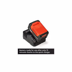 Power X-Change 18V, 4.0Ah Lithium-Ion Battery Starter Kit - Battery and Charger Set - Universally Compatible With All Einhell PXC Power Tools And