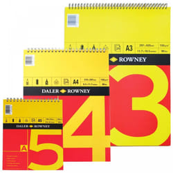 Daler - Rowney A4 Series A Spiral Cartridge Pad