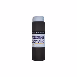 1 Pack - Daler Rowney 123500247 Graduate Acrylic Paint 500ml Raw Umber