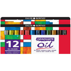 Daler Rowney 117522012 Graduate Oil Set 22ml (Pack of 12)