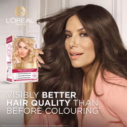 L'OrÃ©al Paris Excellence CrÃ¨me Permanent Hair Dye, Radiant At-Home Hair Colour with up to 100% Grey Coverage, Pro-Keratin, Up to 8 Weeks of Colour,