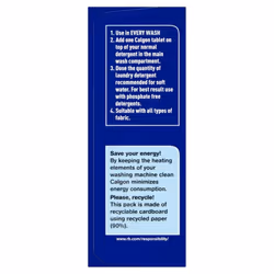 Calgon 3in1 Powerball Tabs Water Softener 15 Tabs Powerful Limescale Protection