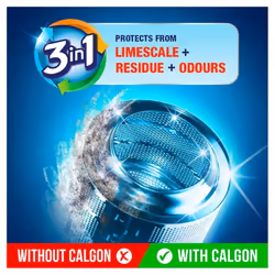 Calgon 3in1 Powerball Tabs Water Softener 15 Tabs Powerful Limescale Protection