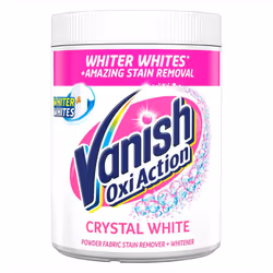 Vanish Oxi Action Powder Fabric Amazing Stain Remover Crystal White 1kg