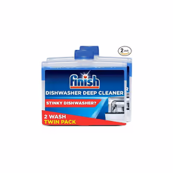 Finish Dishwasher Machine Cleaner | Original | Pack of 2, 250ml