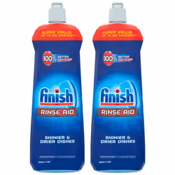 Finish Dishwasher Rinse Agent Power Actions 2 x 800ml