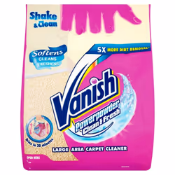 Vanish Carpet Cleaner + Upholstery Power Powder Large Area Cleaning 650g