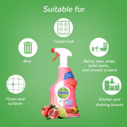 Dettol Power and Fresh Pomegranate Multi-Purpose Cleaner, 1 Litre - Additional view 5