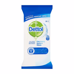 Dettol Cleansing Surface Wipes - 30 Large Wipes
