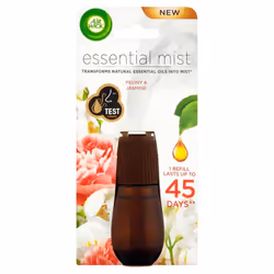 Air Wick Essential Mist Refill Peony & Jasmine Fragrant Mist Diffuser 20ml