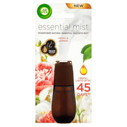 Air Wick Essential Mist Refill Peony & Jasmine Fragrant Mist Diffuser 20ml