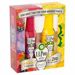Air Wick V.I.Poo Pre-Poo Toilet Spray Air Freshener 55ml Odour Neutraliser