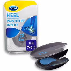 Scholl Orthotic Insole Heel and Ankle, Medium, UK Size 7-8.5