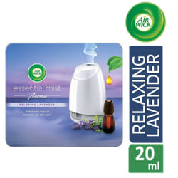 Air Wick Mist Diffuser Essential Oils Freshener 1 Refill And Gadget 20ml