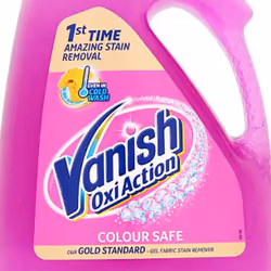 Vanish Gold Oxi Action Gel Stain Remover Fabric Clothes Colour Safe 2250ml