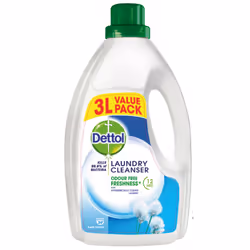 Dettol Laundry Cleanser Kills 99.9 % of Bacteria 3Litre