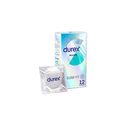 Nude, Condoms, Close Fit, 12s, Ultra Thin, Designed To Feel It All, With Silicone Lube