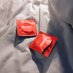Thin Feel Condoms, Close Fit, 30s, Secure, Tighter, Natural Latex, with Silicone Lube, Easy On Shape