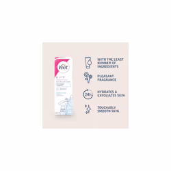 Hair Removal Cream, Bikini & Underarms, Sensitive Skin,100ml (Pack of 2, 200ml), 1 Domed Applicator Each (2 Applicators)