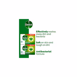 Antibacterial and Moisturings Bar Soap Original,Â  Pack of 12