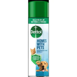 Dettol Homes With Pets Disinfectant Spray 300ml - 3280082