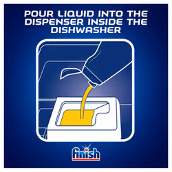 5 x Finish All In One Max Dishwasher Degreaser Fast Dissolving Gel Lemon 700 ml