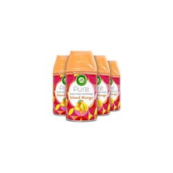 AirWick Air Freshener Freshmatic Autospray Refill, Island Mango, Multipack of 4 x 70 days, Lasts Total Up to 280 days