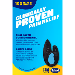 In-Balance Orthotics Heel and Ankle - Insoles for Heel Pain Relief, 3-in-1 Insoles for Heel Pain Relief - Size Small, UK 4.5-6.5, 1 Pair