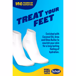Expertare Dry Skin Foot Mask - Nourishing Foot Mask with Coconut Oil, Urea, and Shea Butter - Up To 24-Hour Moisture for