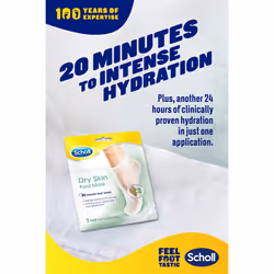 Expertare Dry Skin Foot Mask - Nourishing Foot Mask with Coconut Oil, Urea, and Shea Butter - Up To 24-Hour Moisture for