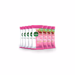 Antibacterial Surface Cleaning Wipes, Pomegranate, Total 400 Wipes (8 Packs X 50), Anti Bac Wipes, Multi Purpose Wipes, Kills ...