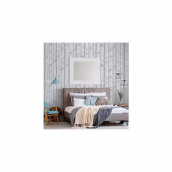Urban Walls UW24779 Birch Tree Sidewall, Grey