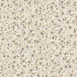 Fine Decor Terrazzo Beige Wallpaper Metallic Effect Textured