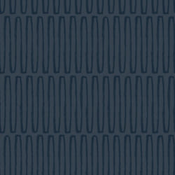 Lars Retro Wave Vinyl Wallpaper Fine Decor - Navy