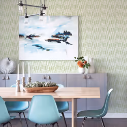 Erik Building Blocks Vinyl Wallpaper Fine Decor - Green